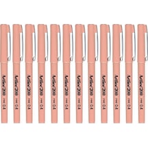 200 Fineliner 0.4 Mm Yazı Ve Çizim Kalemi Apricot 12li Paket
