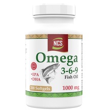 Ncs Omega 3,6,9 Fish Oil 1000mg 200 Softgel