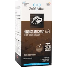 Zade Vital Hindistan Cevizi Yağı 1000 Mg 60 Blister Kapsül -VA709