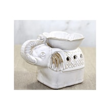 Seramik Filli Buhurdanlık Tütsülük Buhurdanlık 14x10 Cm