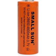 Powerdex Small Sun 26650 3.7 V 4800 mAh Li-ion Şarj Edilebilir Pil