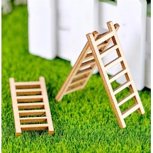 Merdiven Ahşap Figür 2x5 CM 3 Adet