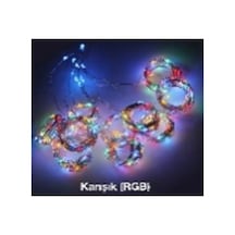 Peri Perde Led 3 3m 300 Led AÇIK GRİ KAHVE KARIŞIMI