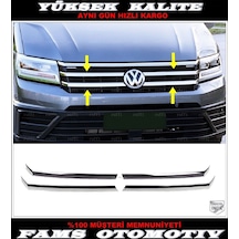 Vw Crafter Krom Ön Panjur 4 Prç. 2016 ve Üzeri P.Çelik