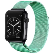 Noktaks - Apple İos Uyumlu Apple Watch 42mm - Kordon Krd-01 Metal Kordon