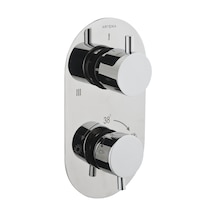 Artema AquaHeat A47117 R2 Ankastre Banyo/Duş Bataryası, Krom