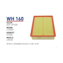 Wunder 6c0129620a Hava Filtresi - Vw Polo 6c / Seat Ibiza 1.0-1.2 Tsı
