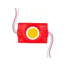 Hubrendy Sh 12 Volt 2.4 Watt Kırmızı Cob Led Modül - 40x22 Mm