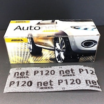 Mırka Zımpara Epoksi Otomotiv Tekne Autonet Tel Elek Zımpara 120 Kum Cırtlı 70 X 198 Mm 50 Adet
