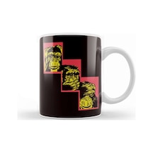 See Speak Hear No Evil Japanese Art Japan Monkeys Emoticon Kupa Bardak Porselen No21784 Karışık