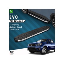 S-dizayn Ssangyong Actyon Sports Evo Krom Yan Basamak 203 Cm 2007-2018 A+ Kalite