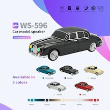 Ws-596 Araba Görünümlü Kablosuz Bluetooth Hoparlör Siyah 4741