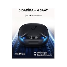 Anker Soundcore Liberty 4 Pro Kulak İçi Bluetooth Kulaklık, Aktif Gürültü Engelleme, Mat Siyah -