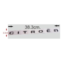 Citroen Bagaj Yazısı Pleksi Lazer Kesim