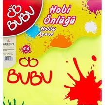 Bu-Bu Boyama Önlüğü 4-6 Yaş Su Geçirmez  Bubu00005