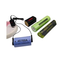 Powermaster Pm-29723 4.2v 1a Manyetik Usb Şarj Kablosu Büyük Lityum Piller İçin Portatif Şarj Çözümü