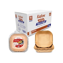 Kafem Airfryer Pişirme Kağıdı Kare 20 x 25'li 16 CM