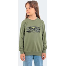 Slazenger DUNA IN Çocuk  Haki Sweatshirt
