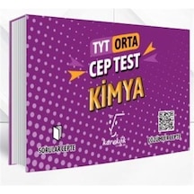 TYT Orta Kimya Cep Test- Karekök Eğitim Yayın