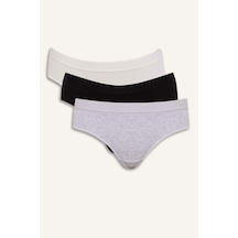DeFacto Ribana 3'lü Brazilian Külot Fall in Love E4216AX25SPBK81