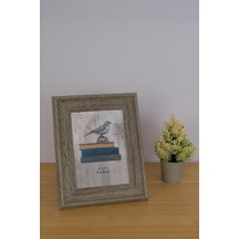 Digithome Dekoratif Mdf Resim Fotoğraf Çerçevesi 13x18 Gri Thn76079 C1-1-18