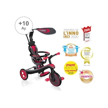Globber Explorer 4 in 1 Kırmızı Bebek Bisikleti