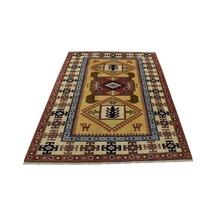 Zehra Abla Halı Yeni El Dokuma Otantik Kirman Balıkesir Antik Yörük Yün Salon Halısı 5627 Renkli