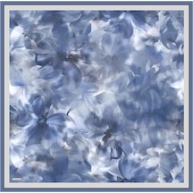 Armine İpek Eşarp 2025 Yaz - 9310-38 Mavi Twill Mavi