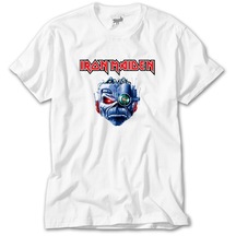Iron Maiden Bionic Beyaz Tişört (551803950)