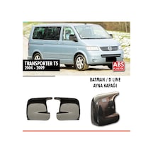 Transporter T5 Batman Ayna Kapağı Piano Black / 2004 - 2009