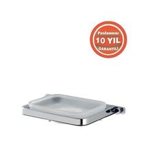 Çelik Banyo Paslanmaz Pirinç Mercan Sabunluk Krom