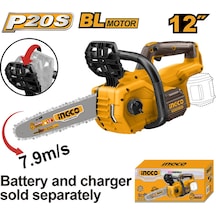 Ingco ING-CGSLI20128 Li-İon Akülü Ağaç Kesme Akü Ve Şarj Aleti Hariç