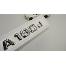 A180d Bagaj Krom Metal 3M 3D Yazı Logo