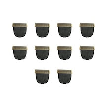 Agoodshop 10x Bıçak Nozulları Evcil Hayvan Kırkma Makinesi Bıçak Çelik Kesici Köpek Saç Düzeltici Yedek
