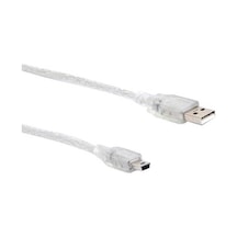 S'link Sl Uk55 Usb2.0 5M Şeffaf Usb AmMini 5Pin Kablo