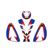 Honda Cbr 125cc-250cc 2005 - 2018 Uyumlu Tank Pad Set 004 Standart