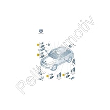 Transporter 2003- 2019 Torpido Lambası 6l0947415