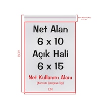 CarpCorn Şeffaf Bantlı Yapışkanlı Opp Jelatin Poşet ﻿6 x 10 + 5 CM - 6 x 15 CM 100 Adet