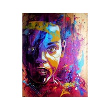 Renkli Suret 2 Çerçevesiz 60x75 Sayılarla Boyama Hobi Seti