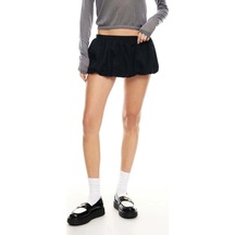 Casablanca Un Tutu Mini Skort - %100 Pamuklu, Düşük Bel Ve Baloncuk Skort Siyah