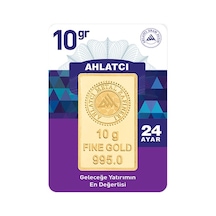 Ahlatcı Kuyumculuk 24 Ayar Külçe Altın 10 G