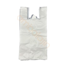 Kalın Beyaz Poşet Büyük Boy Hışır Atlet Poşet Market Manav Poşeti Çöp Poşeti 1 Kg Diğer