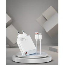 120w Turbo Şarj Cihazı Type-c Uyumlu