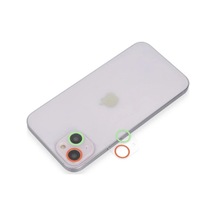 Apple İphone 13 Renkli Kamera Lens Koruma Cam - Yeşil-pembe Belirtilmemiş