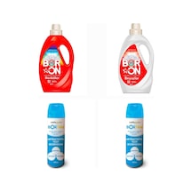 Doğal Sıvı Deterjan Boron Renkliler Ve Beyazlar İçin 26 2 + Bortam Dezenfektan 500 Ml 2 Adet