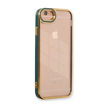 Apple Uyumlu iPhone 6 Uyumlu Kılıf Liva Lens Silikon - Yeşil