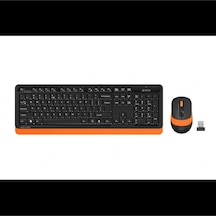 Fg1010 Turuncu Fstyler Türkçe Q 2,4ghz Kablosuz Klavye Mouse Set