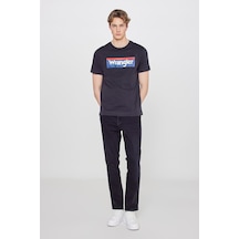 Wrangler Texas Pamuklu Slim Fit Erkek Jean Pantolon Mw12s04958 Lacivert