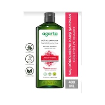 Agarta Saç Dökülmesine Karşı Bitkisel Tuzsuz Şampuan 400 Ml Biberiye Özlü 10'li Paket