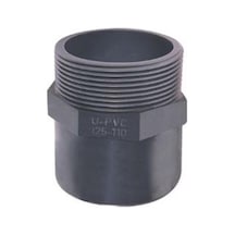 PVC Dıştan Dişli Adaptör Anahtar Ağızlı 110mm